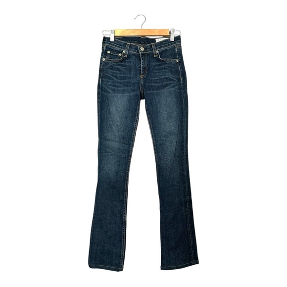 RAG & BONE | Stiletto Bootcut Jean in Wonderland Dark Wash Size 26 - Picture 2 of 12